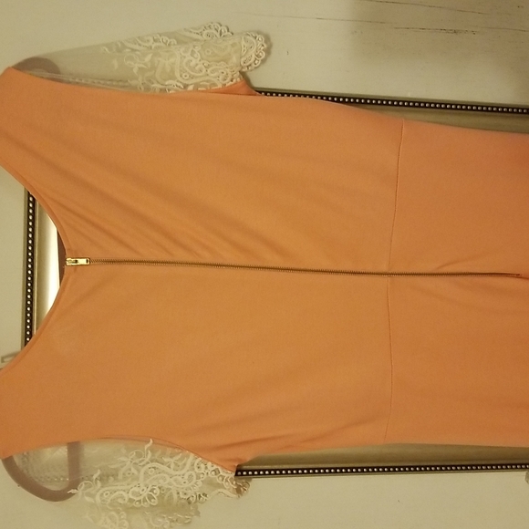 NEW! Peach formal maxi dress - Picture 4 of 4